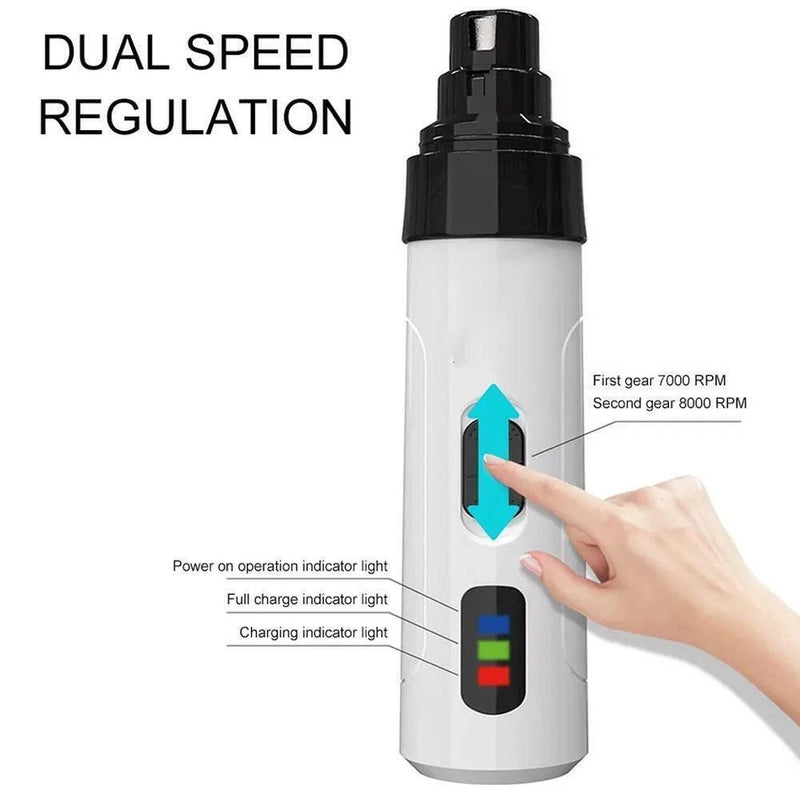 USB Pet Nail Grinder - TUZZUT Qatar Online Shopping