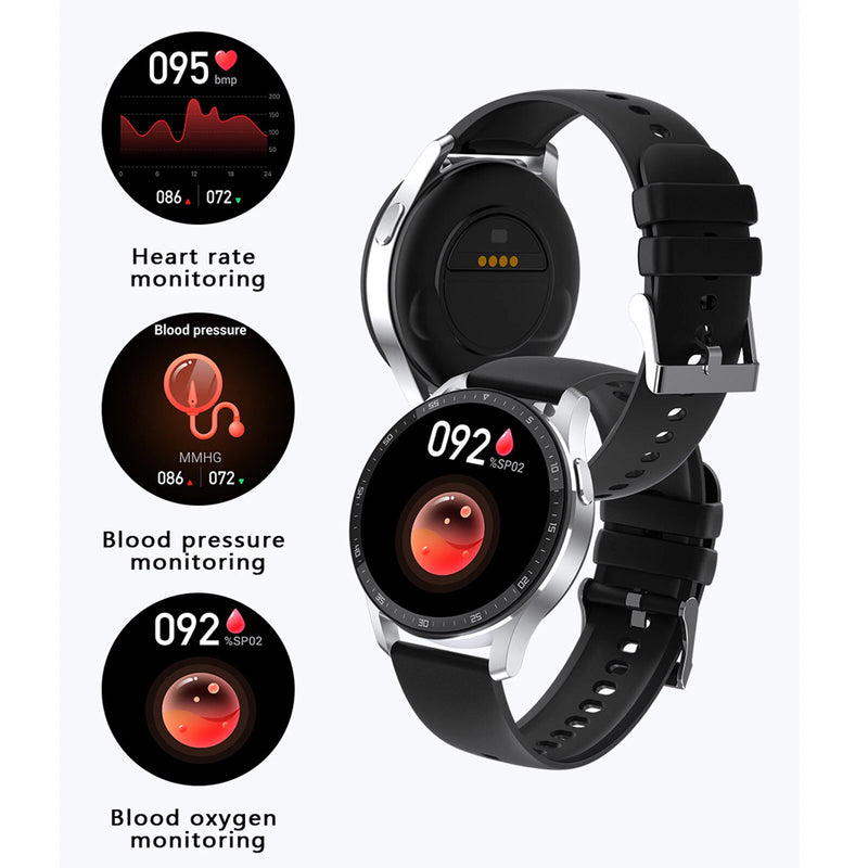 2in1 Waterproof Smart Watch With TWS Bluetooth 5.0 Earbuds Wireless Headset - TUZZUT Qatar Online Shopping