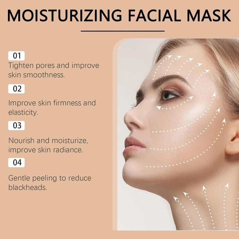 Collagen Night Overnight Wrapping Mask Wrapping Peel Off Natural Facial Mask 75g - TUZZUT Qatar Online Shopping