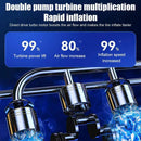 Car Air Compressor Air Pump 12V Powerful Pressure Detection Inflatable P DECO S4417403 - Tuzzut.com Qatar Online Shopping