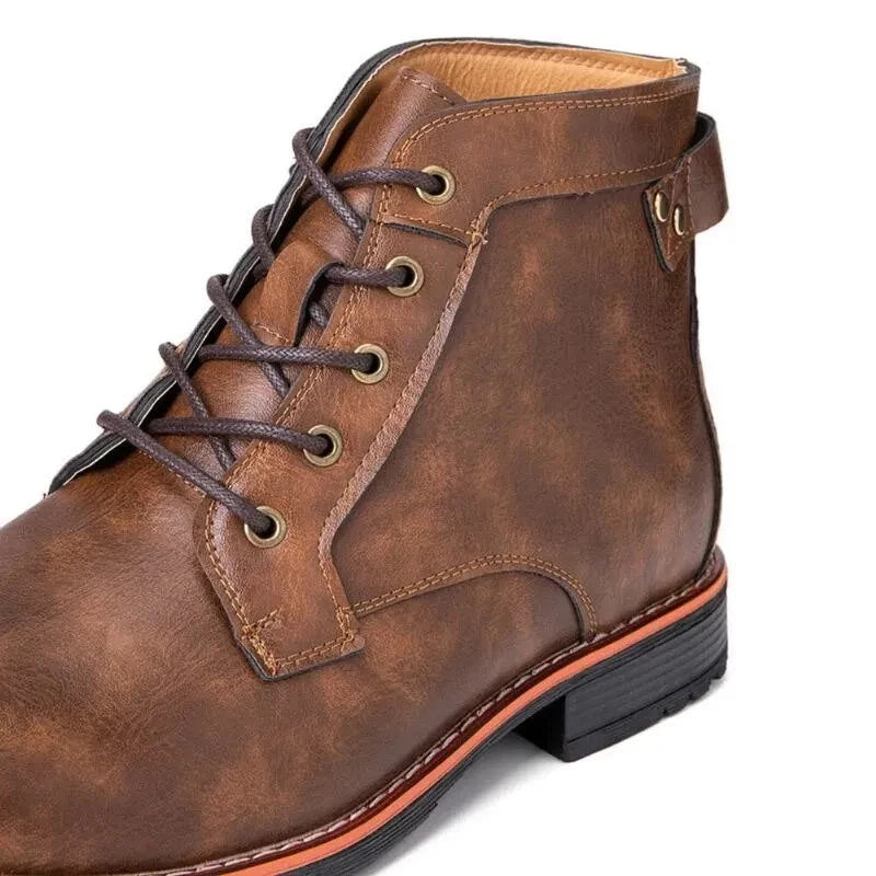Brown Lace Up Ankle Chukka Boots 6078 Brown Lace Up Ankle Chukka Boots 6078