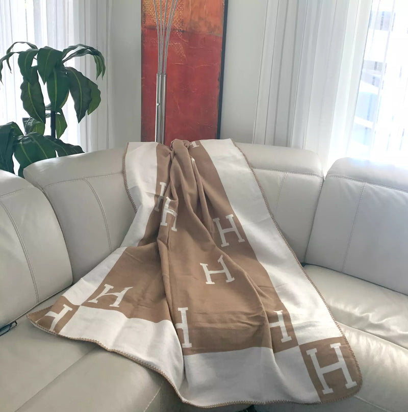 Cashmere Home Decor Blankets BL1000 - TUZZUT Qatar Online Shopping