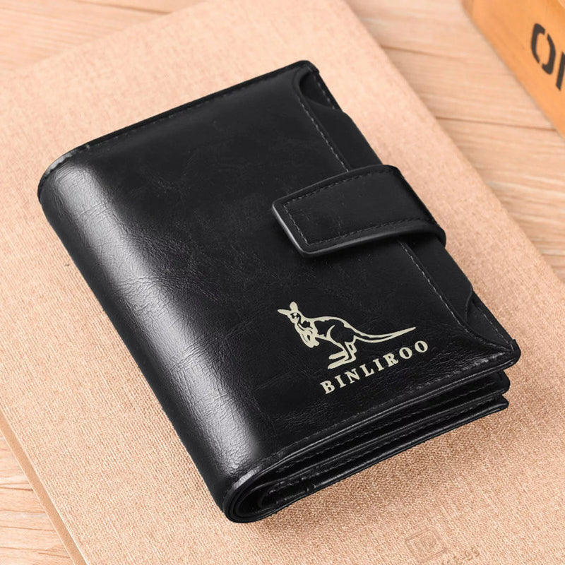 Leather Wallet Zipper For Men S4570972 - TUZZUT Qatar Online Shopping