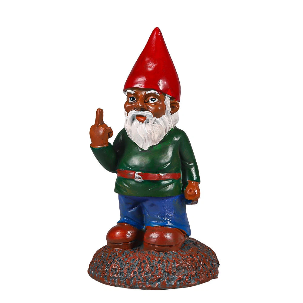 Naughty Garden Gnome for Lawn Ornament Funny Dwarfs For Indoor Outdoor 12Cm Naughty Garden Gnome for Lawn Ornament Funny Dwarfs For Indoor Outdoor 12Cm