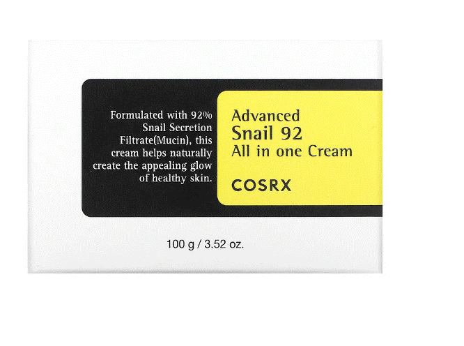 COSRX Advanced Snail 92 All-in-One Cream - 100ml - Tuzzut.com Qatar Online Shopping