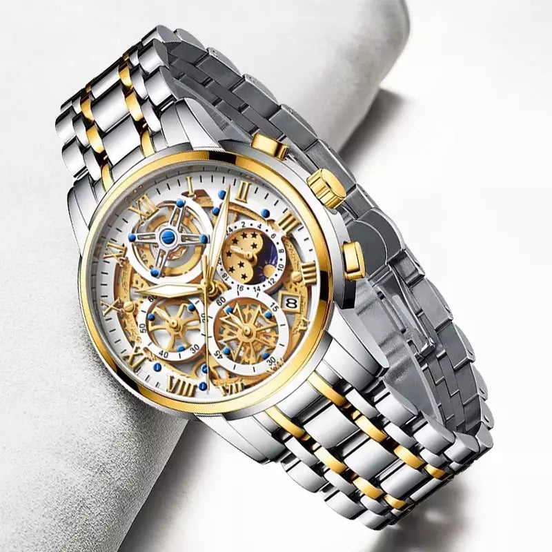 Luxury Casual Men Quartz Watch LG8973A - TUZZUT Qatar Online Shopping