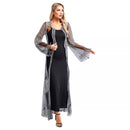 Shawl Cocktail Costume Gown Dress For Women 55896 - TUZZUT Qatar Online Shopping