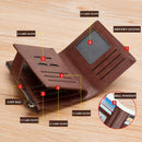 Leather Wallet Zipper For Men S4570972 - TUZZUT Qatar Online Shopping