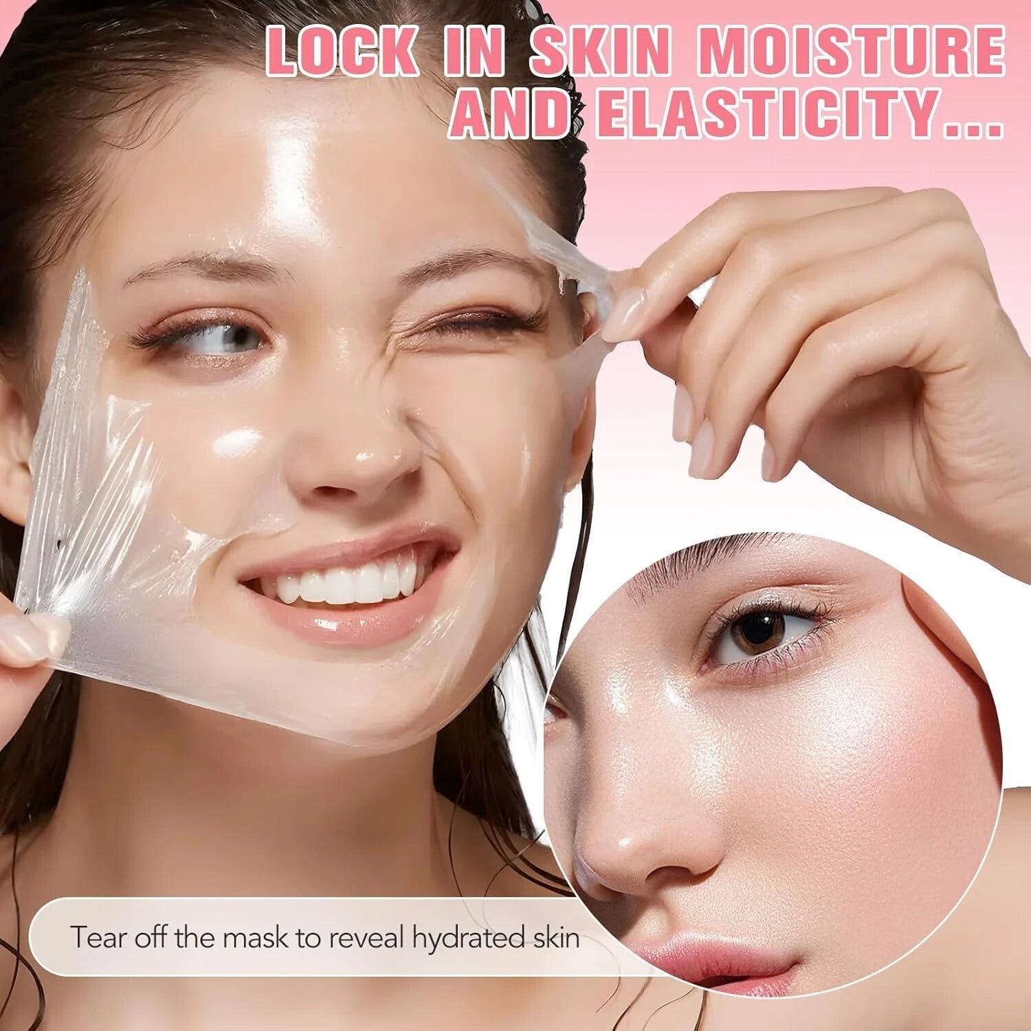 Collagen Night Overnight Wrapping Mask Wrapping Peel Off Natural Facial Mask 75g Collagen Night Overnight Wrapping Mask Wrapping Peel Off Natural Facial Mask 75g
