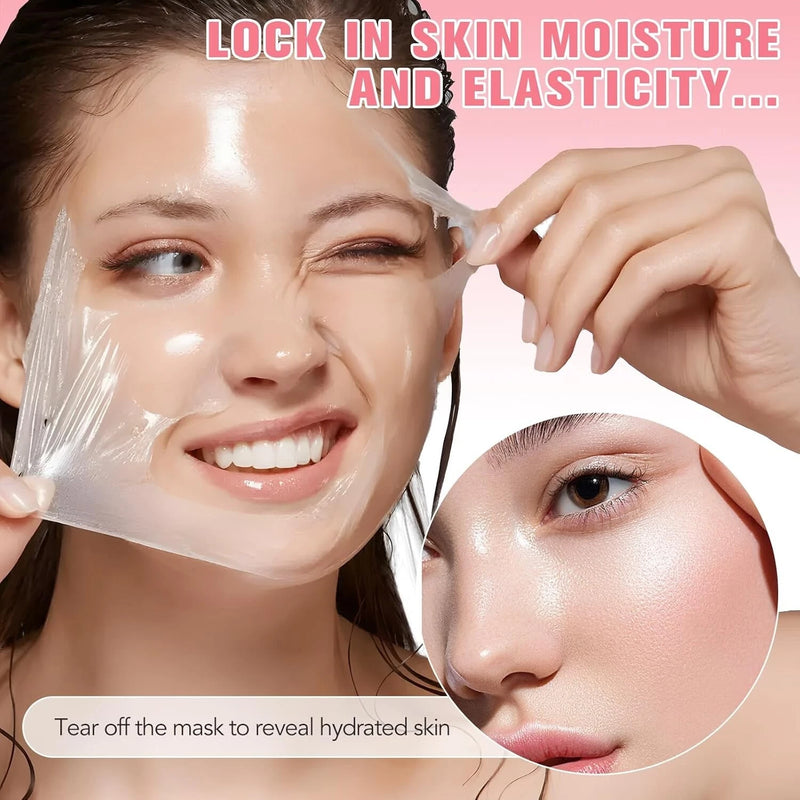 Collagen Night Overnight Wrapping Mask Wrapping Peel Off Natural Facial Mask 75g - TUZZUT Qatar Online Shopping