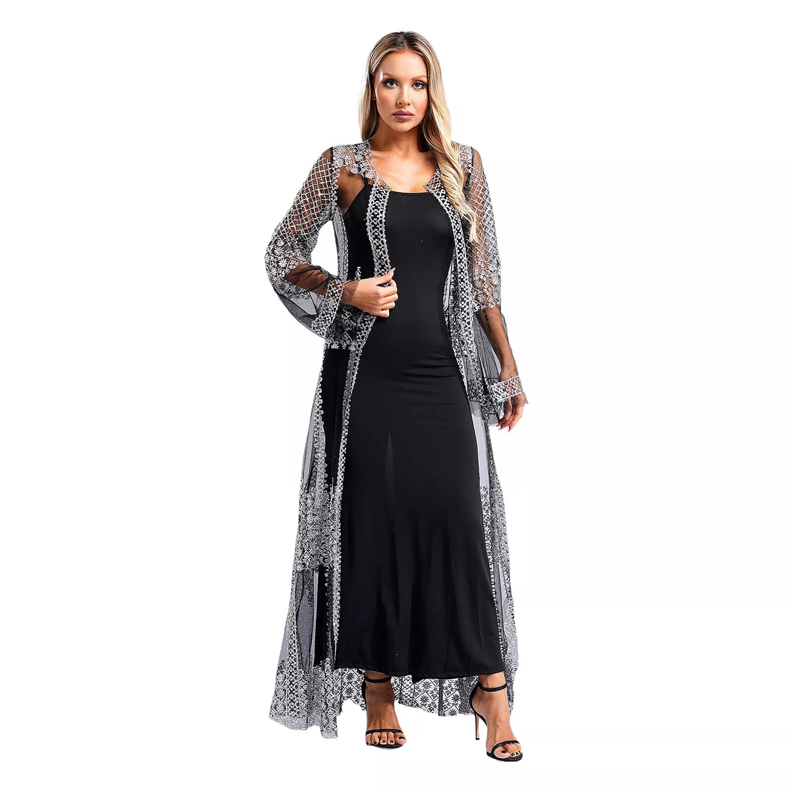 Shawl Cocktail Costume Gown Dress For Women 55896 Shawl Cocktail Costume Gown Dress For Women 55896