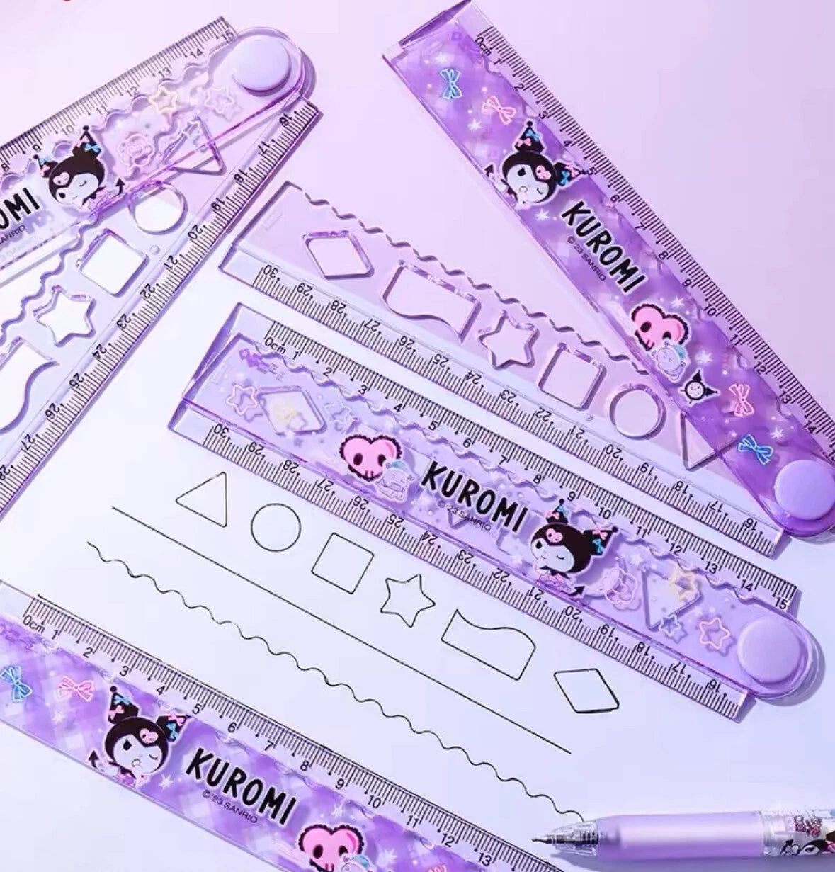 Multi shapes Foldable Ruler For kids (0-30Cm) Multi shapes Foldable Ruler For kids (0-30Cm)
