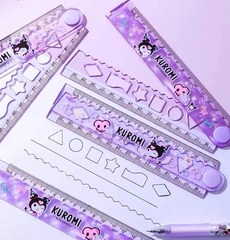 Multi shapes Foldable Ruler For kids (0-30Cm) - TUZZUT Qatar Online Shopping