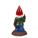 Naughty Garden Gnome for Lawn Ornament Funny Dwarfs For Indoor Outdoor 12Cm - TUZZUT Qatar Online Shopping