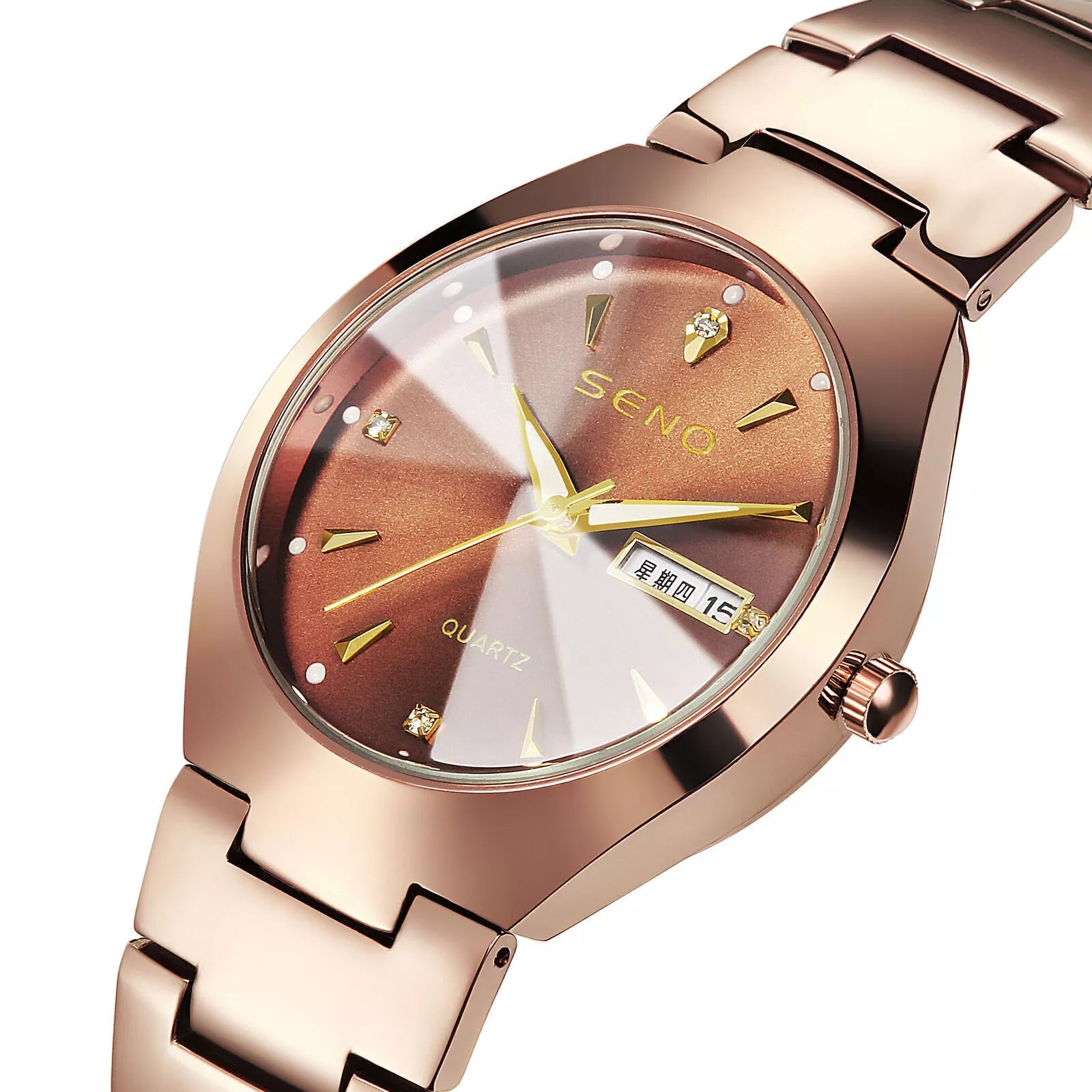 Quartz Watch Steel Day/Date W4876 Quartz Watch Steel Day/Date W4876
