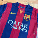 Nike Barcelona  Jersey Men’s Large 2014 Qatar Airways Soccer Kit 551768 - TUZZUT Qatar Online Shopping