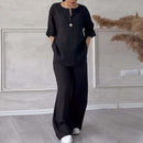 Women's Fashionable Two Piece Casual set    S031899 - TUZZUT Qatar Online Shopping