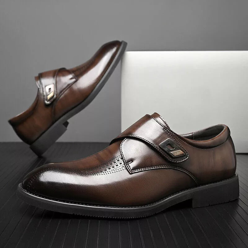 Casual Business Leather Shoes 86552 - TUZZUT Qatar Online Shopping
