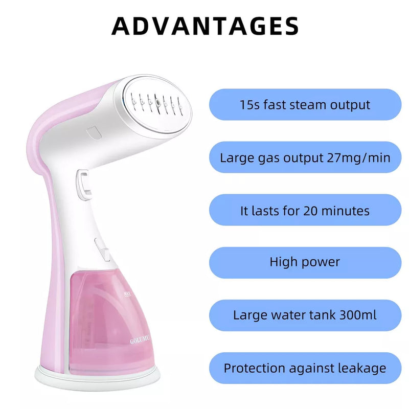 Handheld Garment Steamer Iron for Clothes 1500W - TUZZUT Qatar Online Shopping