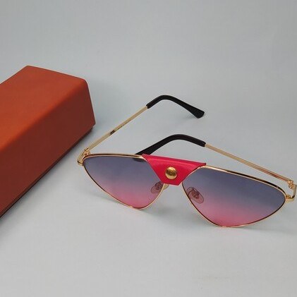 Triangle Frame Aviator Sunglasses S4508 - TUZZUT Qatar Online Shopping