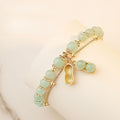 Natural Jade Double Layer Chain Bracelet for Women With Gift Box - TUZZUT Qatar Online Shopping