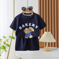 Children wear suit kids clothing for girl's and Boys clothing Tshirt sets 1556019 - TUZZUT Qatar Online Shopping