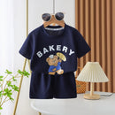 Children wear suit kids clothing for girl's and Boys clothing Tshirt sets 1556019 - TUZZUT Qatar Online Shopping