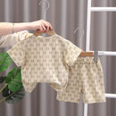 Boys Outfit Stylish Short Sleeve Polo Shirt Casual Wear 1551967-1551973 - TUZZUT Qatar Online Shopping