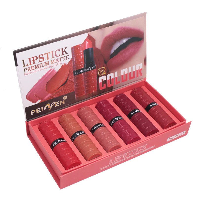 PEINIFEN Lipstick Set 3.5g 6Pcs PEINIFEN Lipstick Set 3.5g 6Pcs