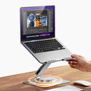 Skill Tech 360° Rotating Laptop Riser - SH LP17 (Fit Most 11" - 17" Screen) - TUZZUT Qatar Online Shopping