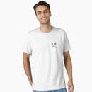 Sad Face Essential T-Shirt 427543 - TUZZUT Qatar Online Shopping