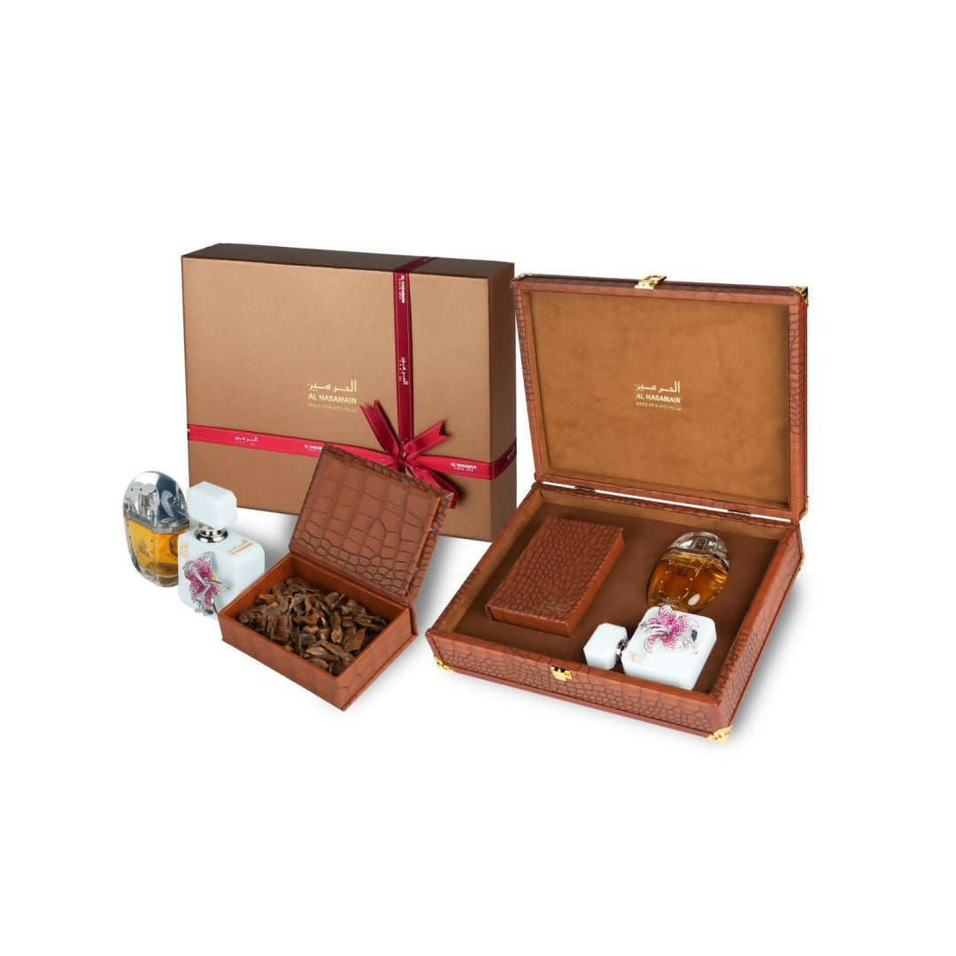 Haramain Gift Box Brown Haramain Gift Box Brown