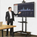 Skill Tech Heavy-Duty Height Adjustable Professional TV Trolley Stand - NB AVA-1800-70-1P (Fits Most 55" ~ 86") - Tuzzut.com Qatar Online Shopping