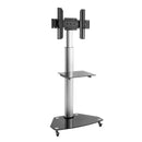 Contemporary Height Adjustable Tv Stand - SH 400FS (For Most 37" ~ 70") - TUZZUT Qatar Online Shopping