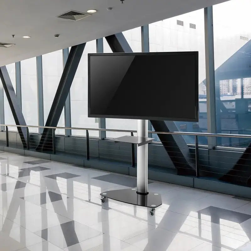 Contemporary Height Adjustable Tv Stand - SH 400FS (For Most 37 Contemporary Height Adjustable Tv Stand - SH 400FS (For Most 37
