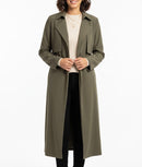 Women's Long Winter Overcoat 785455 - TUZZUT Qatar Online Shopping