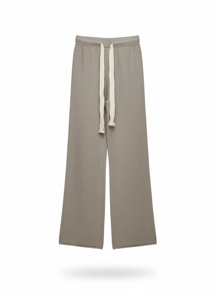 Loose Fit Sweat Flare Pant B-218799 - TUZZUT Qatar Online Shopping