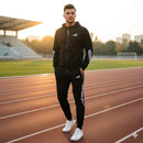 Men's Autumn Casual Hooded Sports Suit 132037 - TUZZUT Qatar Online Shopping