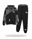 Mens Zip Up Hoodie Tracksuit 2 Pc Set S4989224 - TUZZUT Qatar Online Shopping