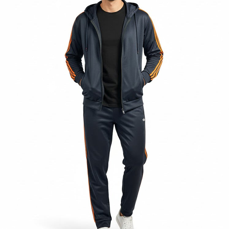 Men's Fashion Tracksuit Sweatsuits 2 Piece Set S4965301 - TUZZUT Qatar Online Shopping
