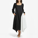 Women's Long Fashion  Maxi Dress 4XL B300987 - TUZZUT Qatar Online Shopping