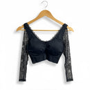 Women's Sleaveles Lace Bra Soft Cups Blouse  B-252033 - TUZZUT Qatar Online Shopping