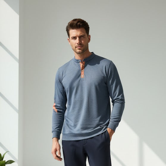 Mens Soft Slim Fit Short Sleeve Stretch Crewneck 13989000 - TUZZUT Qatar Online Shopping