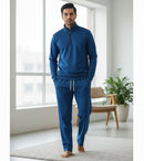 Mens 2PCS Full Sleeve Casual T Shirt Pants Sets S46597012 - TUZZUT Qatar Online Shopping