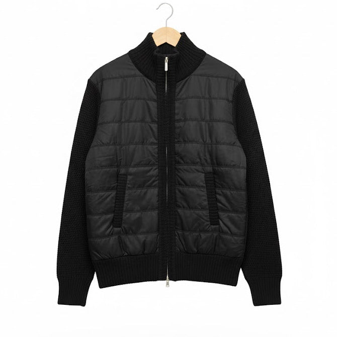 Men's Winter Black Lightweight Jacket B8105 - TUZZUT Qatar Online Shopping