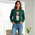 Women's Winter Cartoon print Sweater B8623 - TUZZUT Qatar Online Shopping