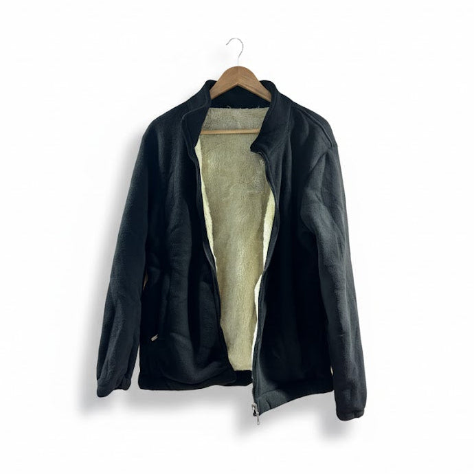 Men's Collar Sherpa Winter Jacket B362690 - TUZZUT Qatar Online Shopping