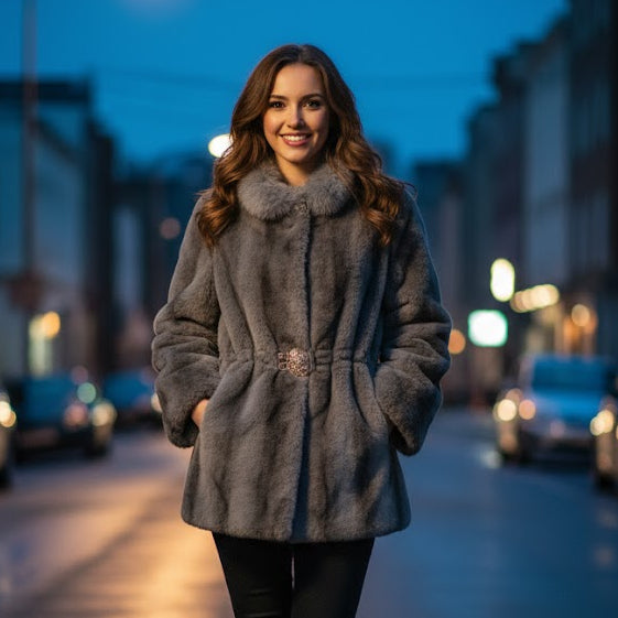 Women's Stylish New Sweater Coat B-4587965 - TUZZUT Qatar Online Shopping