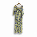 Women's Stylish Flowy Maxi Dresses XL S5115624 - TUZZUT Qatar Online Shopping