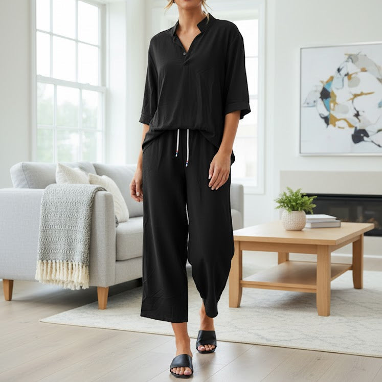 Women's Black Dreamy Garden 2pc Maxi Dress B-305492 Women's Black Dreamy Garden 2pc Maxi Dress B-305492